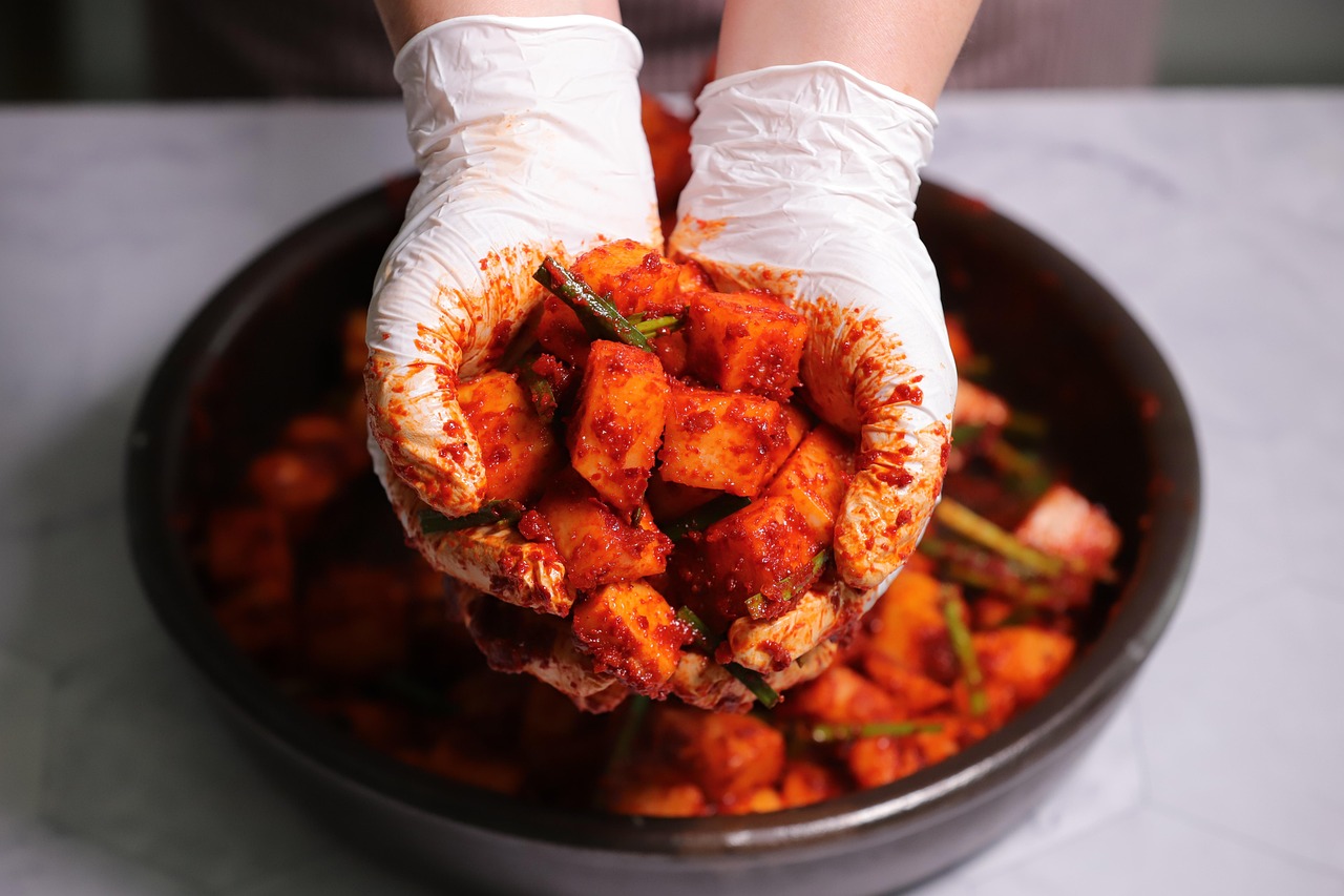 kimchi,  meal,  dish,  cuisine,  food