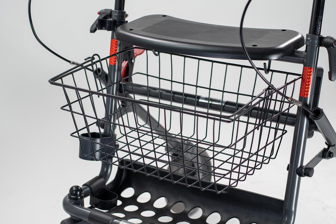 walker,  rollator,  shopping,  mobility,  mobility aids